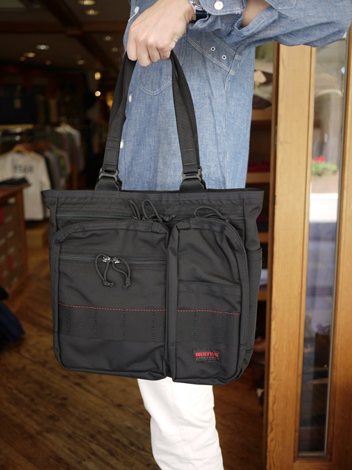 Briefing BS TOTE TALL ブラック 【お得】
